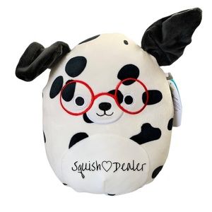 ☆ NWT 8” Dustin the Dalmatian Dog Squishmallow ☆